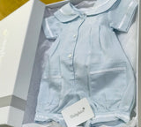 Little Boy Blue Romper - with Bunny