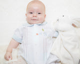 Boy’s Classic Romper with Bunny