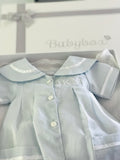 Little Boy Blue Romper - with Bunny